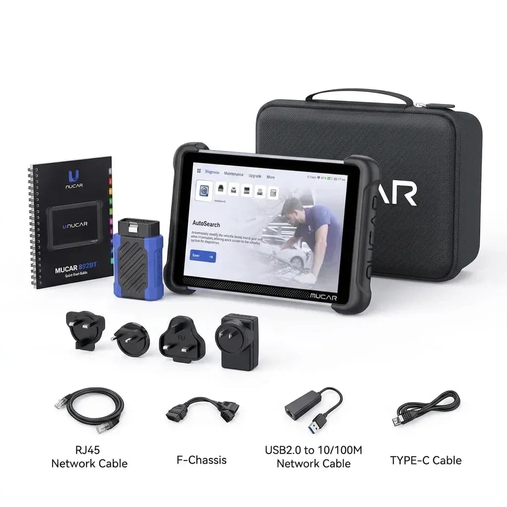 MUCAR 892BT Bluetooth OBD2 Scanner with ECU Coding