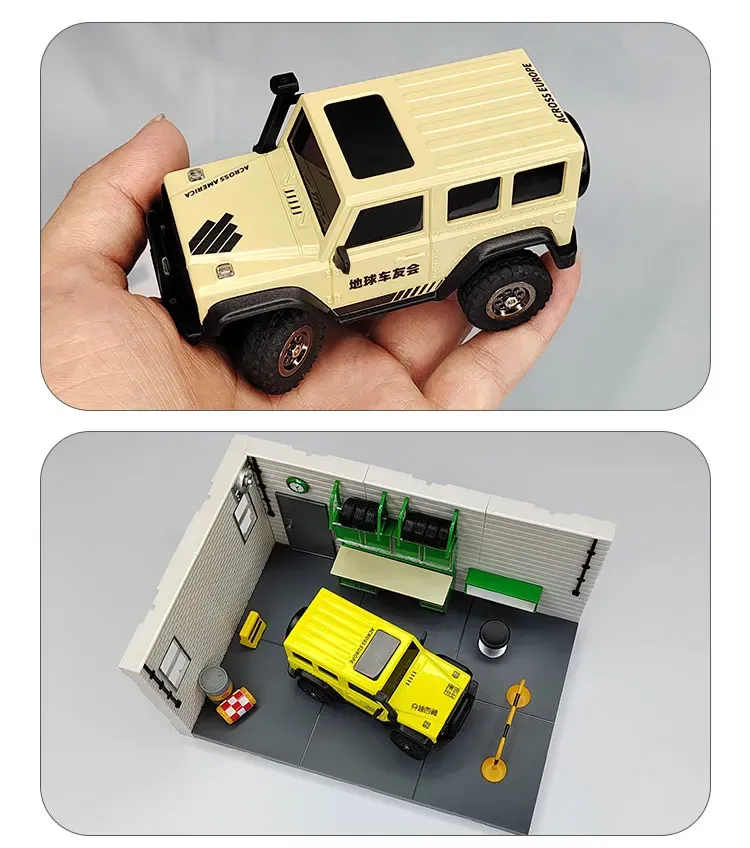 LDARC X43 1:43 Ready-to-Run 4WD Mini Crawler