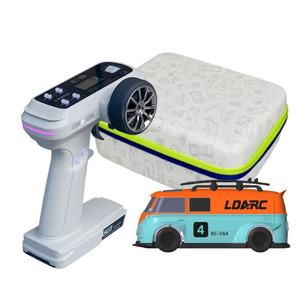 LDARC V64 Mini RC Tabletop Bus