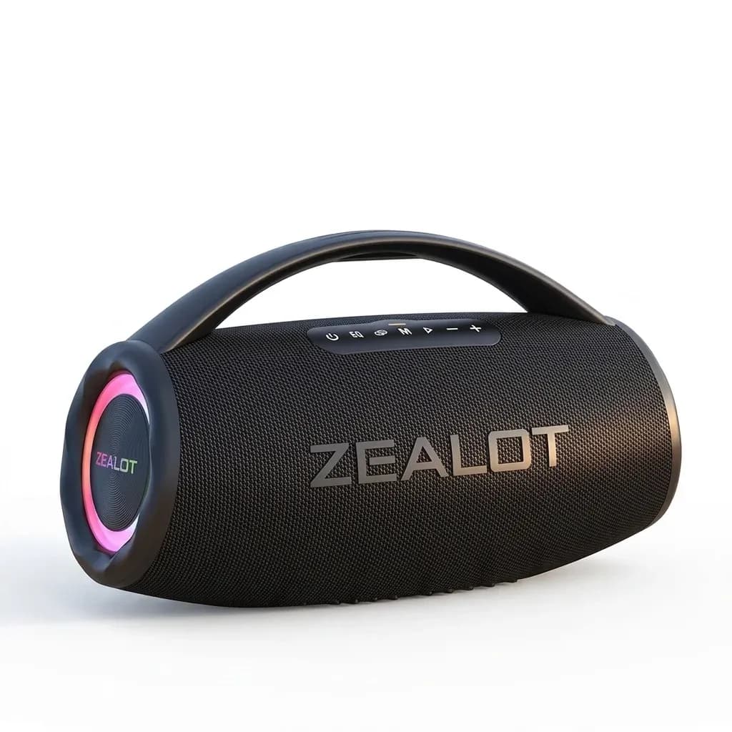 ZEALOT S97 80W Portable Bluetooth Speaker with RGB Light