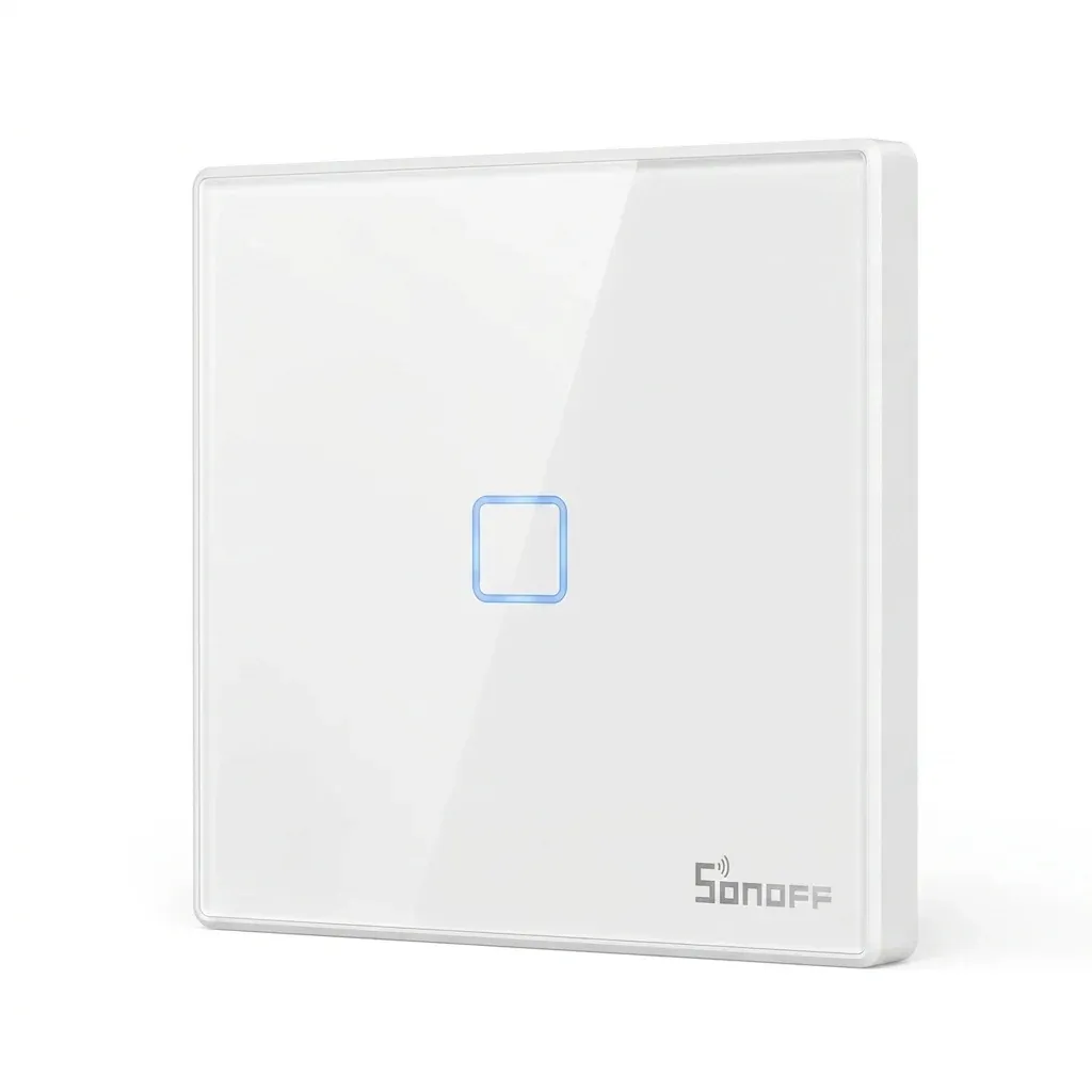 Sonoff T2EU-RF Smart Wall Touch Switch with 433MHz Remote Control