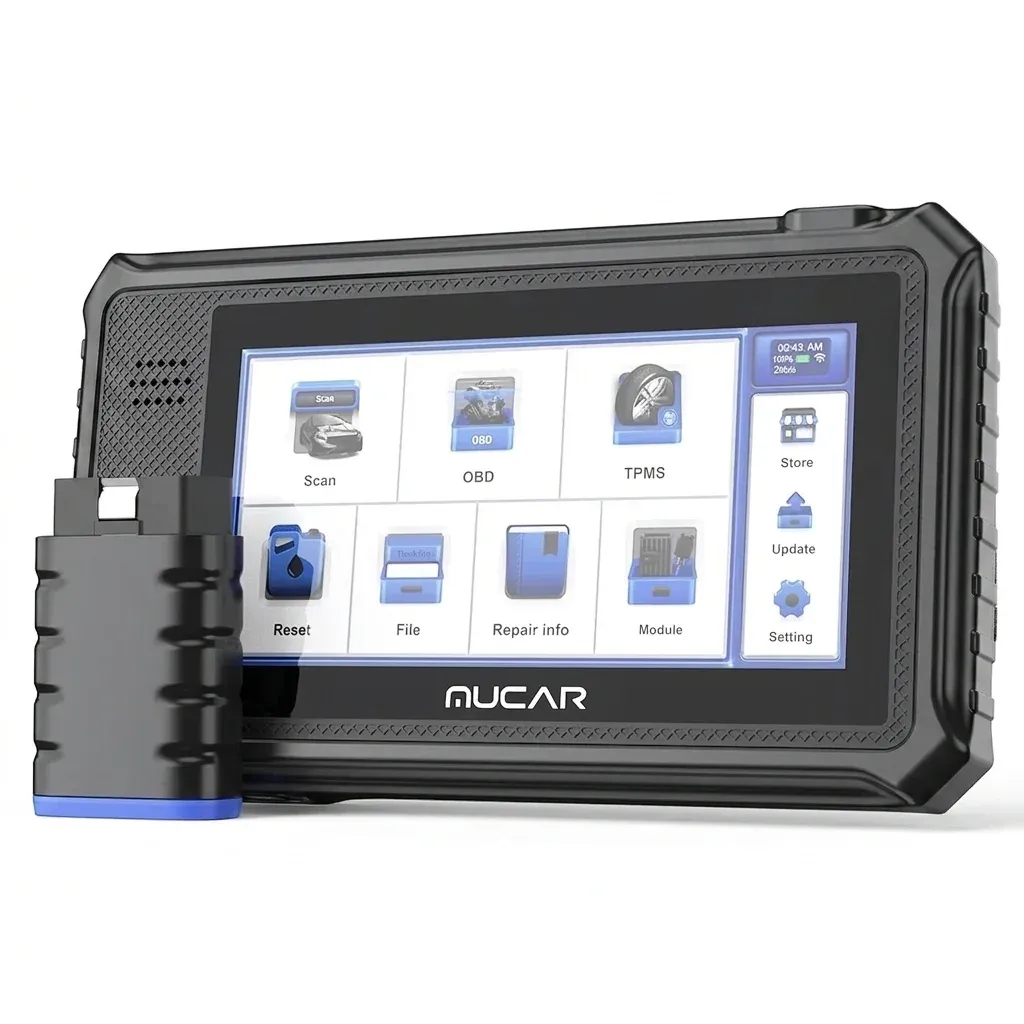 MUCAR VO6 Full-System Car Diagnostic Scanner with 28 Resets