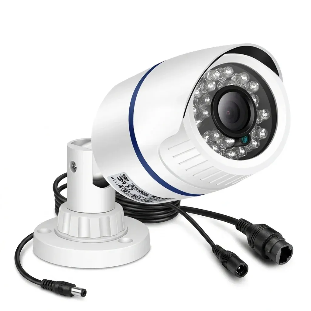 BESDER 8MP PoE Outdoor Bullet Security Camera