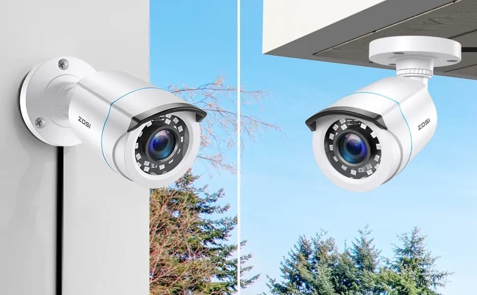 ZOSI 8-Channel Wired 1080P Home CCTV Kit