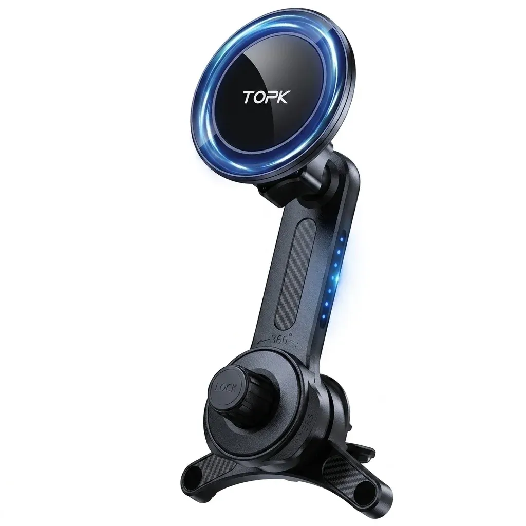 TOPK Mag-Safe Air Vent Magnetic Car Phone Holder