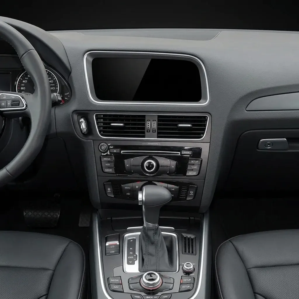 RoadTop Audi Q5 dashboard display front view